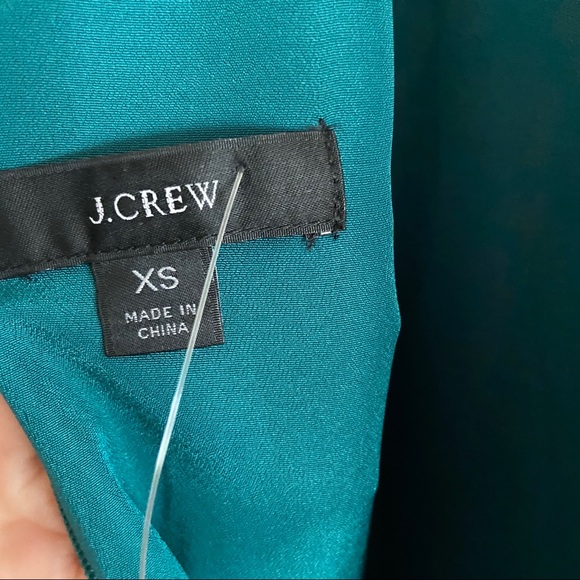 XS J.CREW Tiered Midi Dress in Micro Meadow Print - Picture 8 of 10